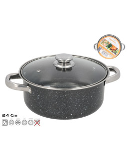 Mittenakkuv pajaroog 24 cm, 14 x 31,5 x 24 cm, kitchen&go