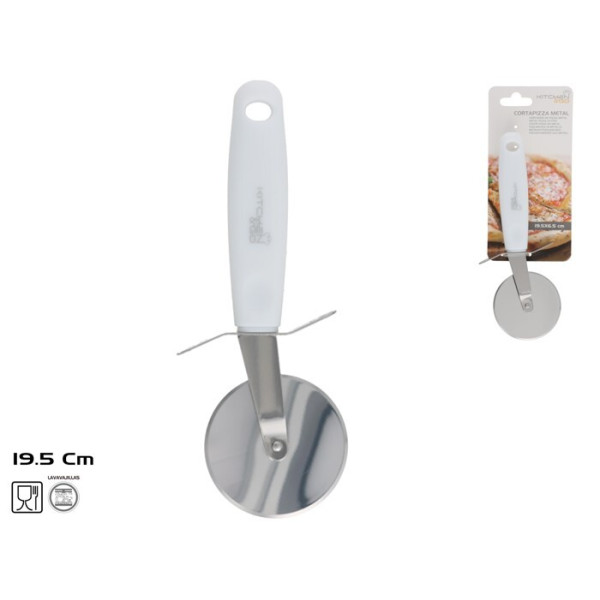 Metallist pitsalõikur 19,5 x 6,5 x 2 cm, kitchen&go