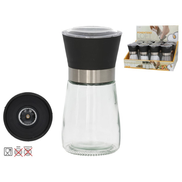 Vürtsipudelid, 4 tk, 13 x 6,5 x 6,5 cm, kitchen&go