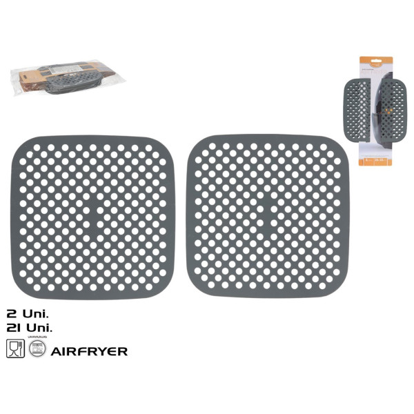 Kandiline alus õhufritüürile 21 x 21 cm, kitchen&go