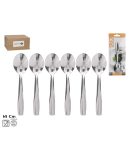 Magustoidulusikad (6 tk), 14 x 3,5 cm, kitchen&go