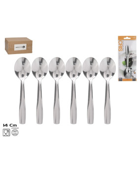 Magustoidulusikad (6 tk), 14 x 3,5 cm, kitchen&go
