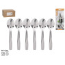 Magustoidulusikad (6 tk), 14 x 3,5 cm, kitchen&go