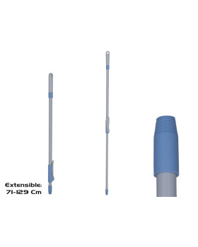Teleskoopiline harjavars, 71–129 cm, 3.00 x 4.00 x 129.00