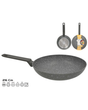 Pann 26 cm, graniidiefekt, 5,2 x 46,5 x 26 cm, kitchen&go