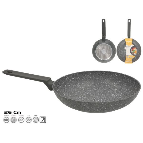 Pann 26 cm, graniidiefekt, 5,2 x 46,5 x 26 cm, kitchen&go
