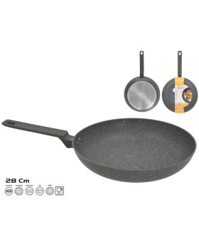 Pann 28 cm, graniidiefekt, 5,6 x 48,5 x 28 cm, kitchen&go