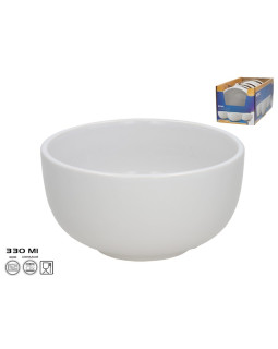 Kauss 11,5x6,5 cm 330 ml valge, kitchen&go