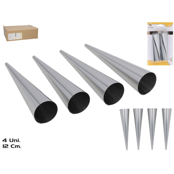 Kondiitritoru x4, 12 x 3 x 3 cm, kitchen&go