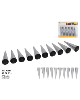 Kondiitritoru x10, 8,5 x 2,7 x 2,7 cm, kitchen&go