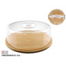 Juustukauss, 28 cm, bambus, 9,5 x 28 x 28 cm, kitchen&go