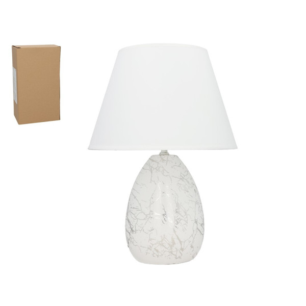 Lamp anhur, hõbedane, 30.00 × 30.00 × 43.00 cm, decorlife