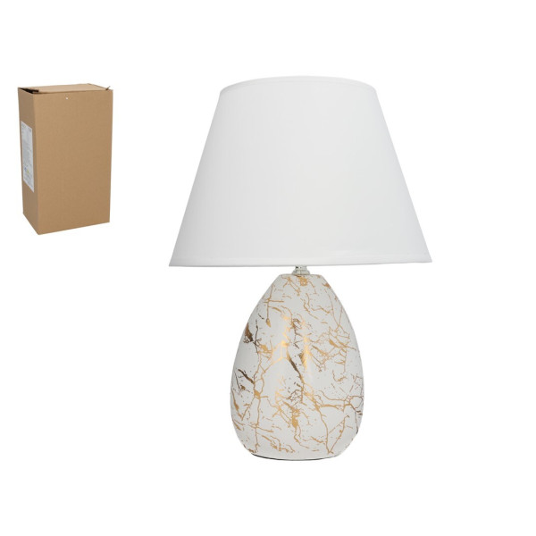 Lamp anhur, kuldne, 30.00 × 30.00 × 43.00 cm, decorlife