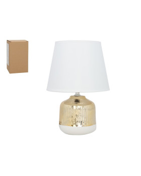 Lamp thebas, kuldne, 20.00 × 20.00 × 28.00 cm, decorlife
