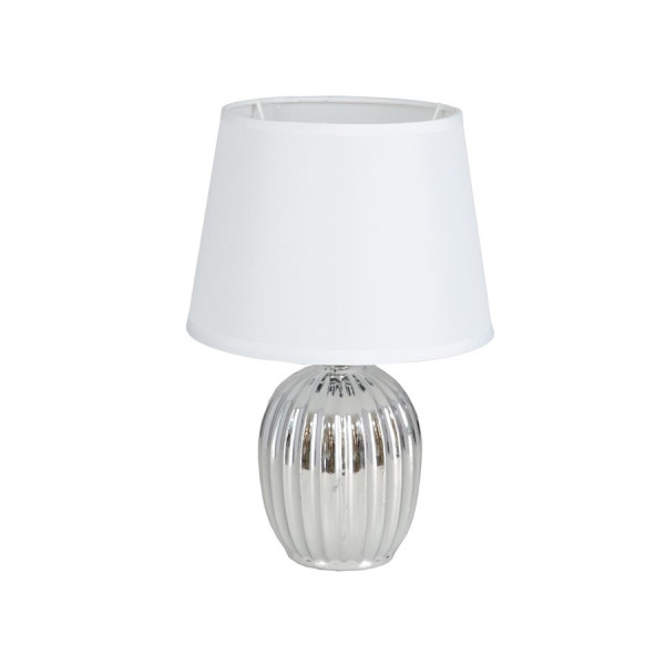 Lamp anubis, hõbedane, 18.00 × 18.00 × 27.50 cm, decorlife