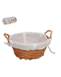 Korv sangadega, ümmargune, 20 x 8,5 cm, gerimport