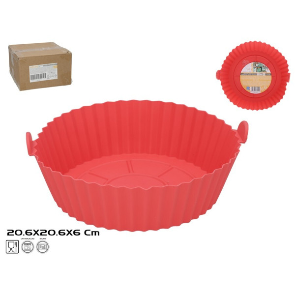 Küpsetusvorm õhufritüürile, 20,6 x 6 cm, kitchen&go