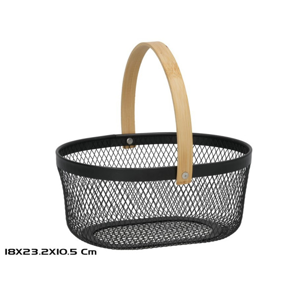 Must sangaga korv, 18.00 × 23.20 × 10.50 cm Must sangaga korv, 18.00 × 23.20 × 10.50 cm