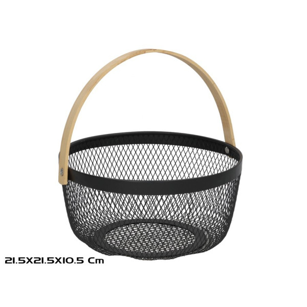 Must sangaga korv, 21.50 × 21.50 × 10.50 cm Must sangaga korv, 21.50 × 21.50 × 10.50 cm