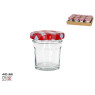 Klaaspurk siena 40 ml, 5x5x5,5 cm, kitchen&go