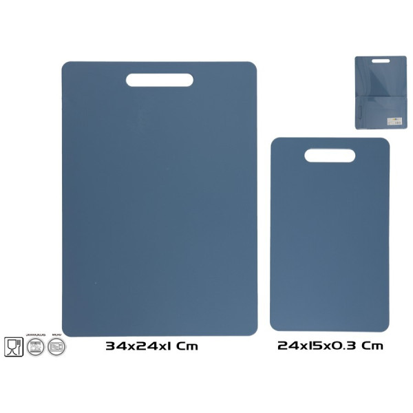 Lõikelauad (2 tk), 34 x 24 x 1,1 cm, gerimport