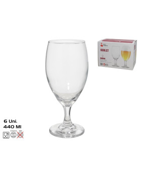 Õlleklaasid (6 tk) 440 ml, 18 x 7,5 x 7,5 cm, red cherry Õlleklaasid (6 tk) 440 ml, 18 x 7,5 x 7,5 cm, red cherry