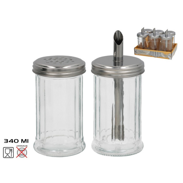 Suhkrutoos 340 ml, 2 varianti, 8,5 x 7,5 x 7,5 cm, kitchen&go Suhkrutoos 340 ml, 2 varianti, 8,5 x 7,5 x 7,5 cm, kitchen&go