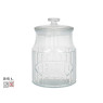 Vintage klaaspurk, 2.5 l, 15.50 x 15.50 x 23.00, kitchen&go