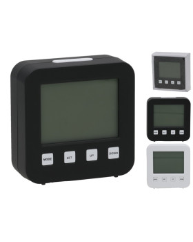 Lcd äratuskell 8,8 x 8,9 cm, 2 varianti, decorlife