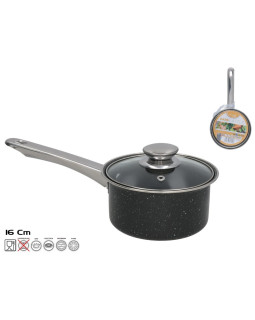 Pott kaanega 16 cm, 16x31,5x11 cm, kitchen&go