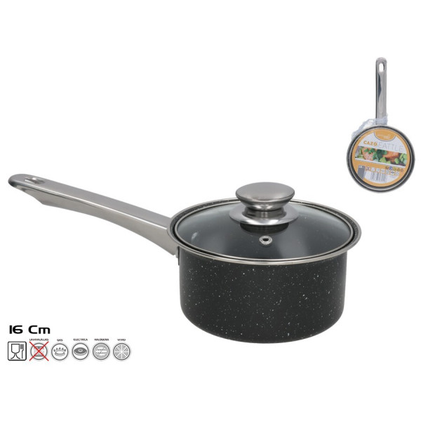 Pott kaanega 16 cm, 16x31,5x11 cm, kitchen&go