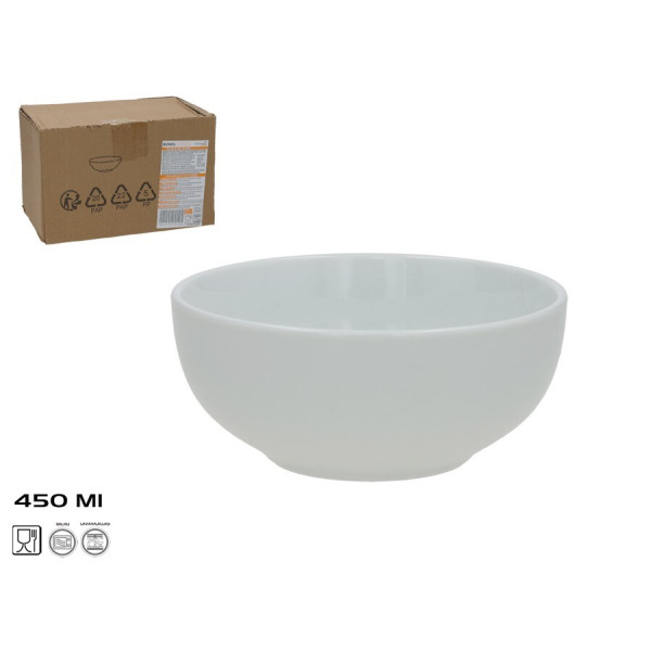 Portselankauss 14 cm 450 ml, 13,7x13,7x6 cm, kitchen&go