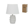 Valge laualamp, 18.00 × 18.00 × 27.00 cm, decorlife
