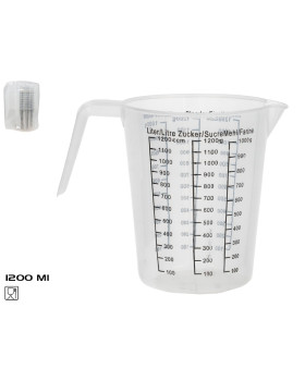 Mõõtekann 1200 ml, 15 x 18,5 x 12,7 cm, kitchen&go Mõõtekann 1200 ml, 15 x 18,5 x 12,7 cm, kitchen&go