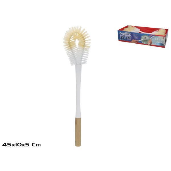 Puhastushari bambuskäepidemega, 45 x 10 x 5 cm, gerimport Puhastushari bambuskäepidemega, 45 x 10 x 5 cm, gerimport