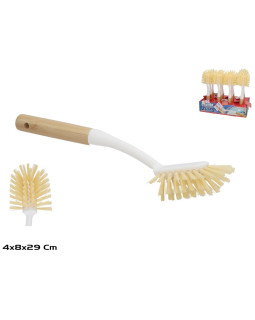 Nõudepesuhari bambuskäepidemega, 29 x 8 x 4 cm, gerimport