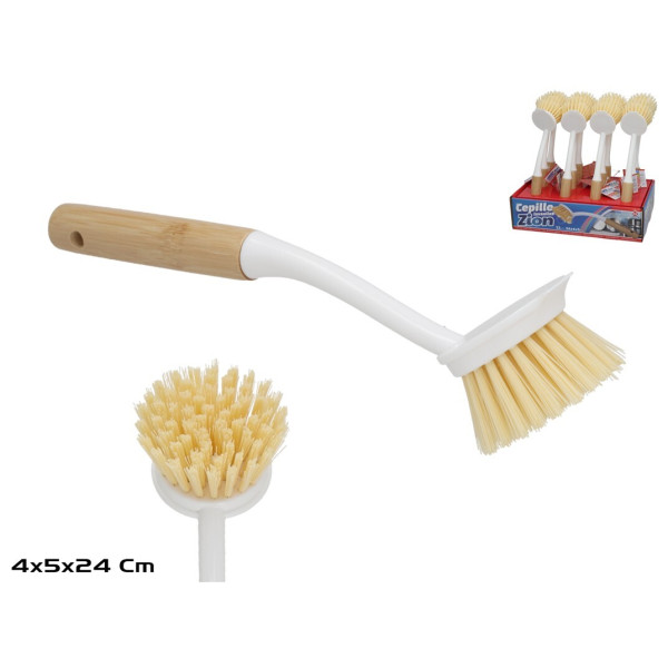 Potipesuhari bambuskäepidemega, 24 x 4 x 5,5 cm, gerimport Potipesuhari bambuskäepidemega, 24 x 4 x 5,5 cm, gerimport