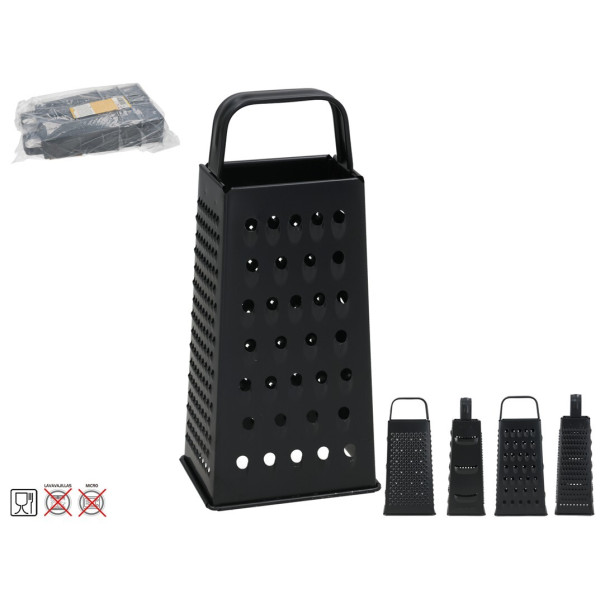 4-küljeline roostevabast terasest riiv 9,5 x 7 x 21 cm, kitchen&go