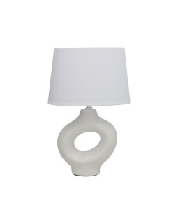 Keraamiline laualamp portet, valge, 14.00 × 23.00 × 36.00 cm, decorlife