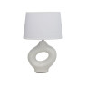 Keraamiline laualamp portet, valge, 14.00 × 23.00 × 36.00 cm, decorlife