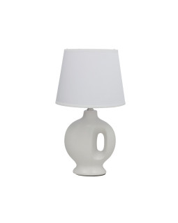 Keraamiline laualamp seville, valge, 20.00 × 20.00 × 33.00 cm, decorlife