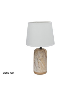 Keraamiline laualamp paloma, 18.00 × 18.00 × 30.50 cm, decorlife