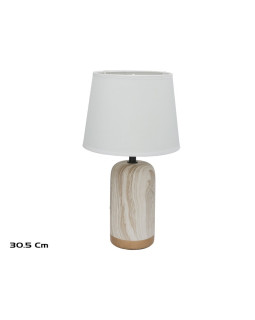 Keraamiline laualamp fenix, 18.00 × 18.00 × 30.50 cm, decorlife