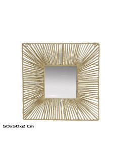 Ruudukujuline “moon” peegel 50 x 50 x 2 cm, decorlife