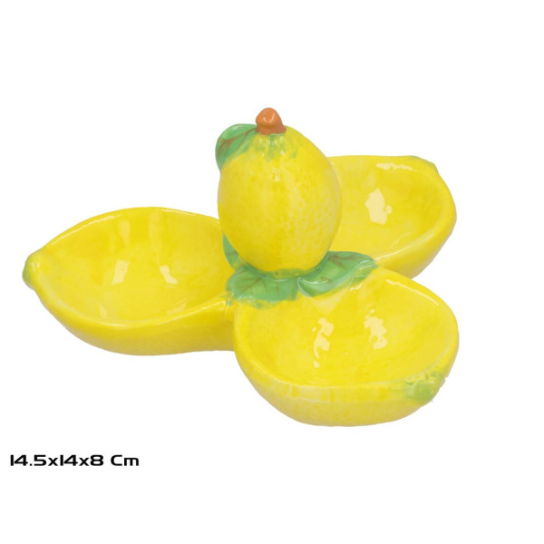 Suupistetald “lemon” 14,5x14x8 cm, kitchen&go