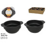 Suupistekastmekann x2 360 ml 15,3x12,5x5,8 cm must, kitchen&go