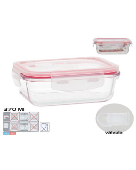 Ristkülikukujuline lõunakarp 370 ml, 5,5 x 15,5 x 11 cm, kitchen&go