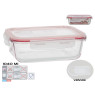 Ristkülikukujuline lõunakarp 1040 ml, 6,5 x 20,5 x 15,5 cm, kitchen&go