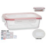 Ristkülikukujuline lõunakarp 1520 ml, 7,5 x 22,5 x 17,5 cm, kitchen&go