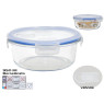 Borosilikaatklaasist lõunakarp klapiga 1300 ml, ümmargune, 8,5 x 20,5 x 20,5 cm, kitchen&go